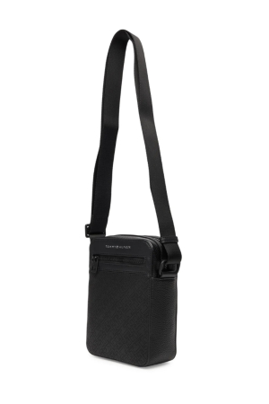 Geanta Crossbody, Tommy Hilfiger, Negru, Logo [4]