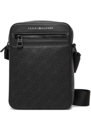 Genti, Rucsacuri si Borsete - Geanta Crossbody, Tommy Hilfiger, Negru, Logo