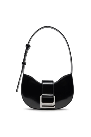 Geanta Dama, Calvin Klein Jeans, Crossbody din piele ecologica, Negru