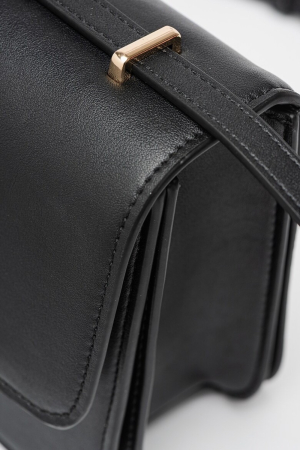 Geanta Dama, Valentino, Negru, Piele Ecologica, Logo Metalic [3]