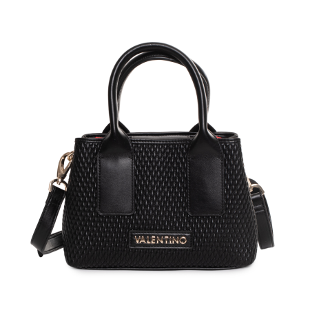 Accesorii - Geanta Dama, Valentino, Negru, Texturat, 22x16x10 cm