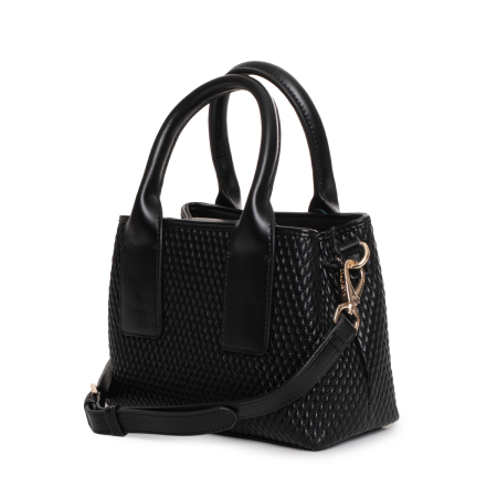 Geanta Dama, Valentino, Negru, Texturat, 22x16x10 cm [1]
