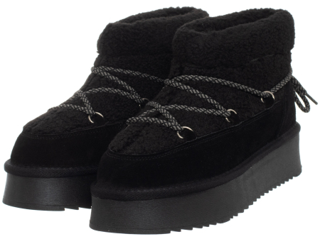 Ghete Dama, Solo Soprani Couture, Piele Naturală, Cu blanǎ si platformǎ [2]