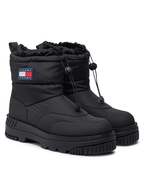 Cizme de zăpadă bărbați, Tommy Jeans, Negru, Impermeabile, 43 EU [1]