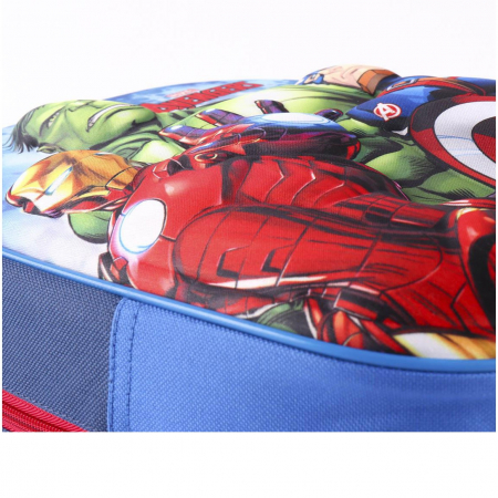 Ghiozdan Copii 3D, Avengers, Marvel, 1 Fermoar, 31 x 25 x 10 cm [5]
