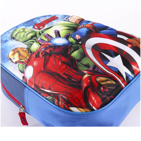 Ghiozdan Copii 3D, Avengers, Marvel, 1 Fermoar, 31 x 25 x 10 cm [2]