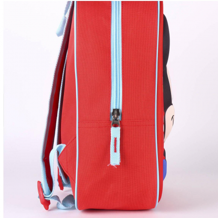 Ghiozdan Copii 3D, Mickey Mouse, Disney, 1 Fermoar, 31 x 25 x 10 cm [3]