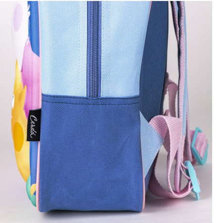 Ghiozdan Copii 3D, Peppa Pig, 1 Fermoar, 31 x 25 x 10 cm [3]