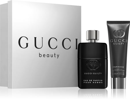 Parfumuri - Gucci, Guilty Pour Homme, Set, Eau de Parfum 50 ML (EDP) + Gel De Duș 50 ML