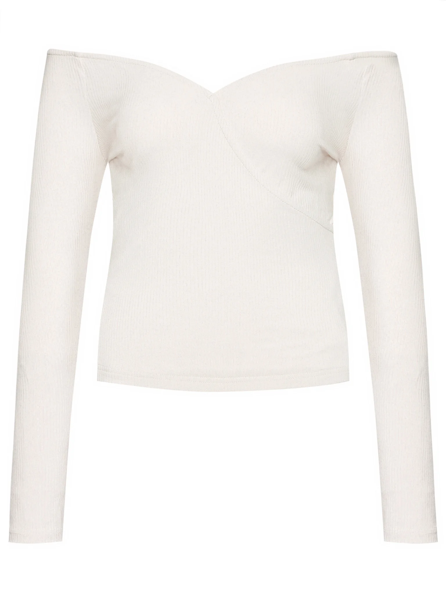 Guess, Bluza Dama, Perecuta cu decolteu pe umeri, Bej deschis [6]