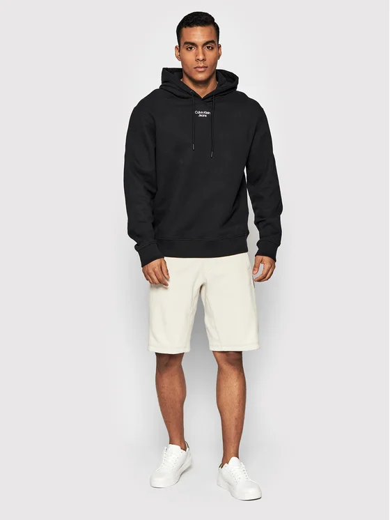 Hanorac barbati, Calvin Klein, 925490, Casual, Negru, M INTL [2]