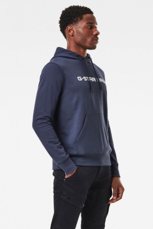 Hanorac Bărbați. G-Star Raw, Albastru închis, Bumbac, S [3]