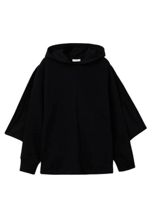 Hanorace si Bluze - Hanorac Copii, Mango, Negru, Mâneci lungi tip liliac