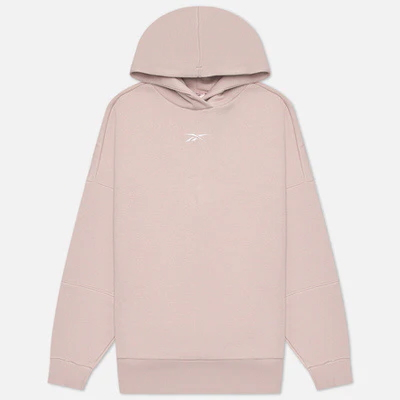 Femei - Hanorac Dama, Reebok, Lux Hoodie, Roz Pudrat