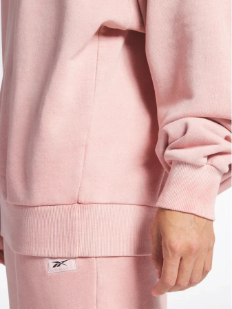 Hanorac Dama, Reebok, Roz Pudrat, CL RBK ND, Oversize [5]