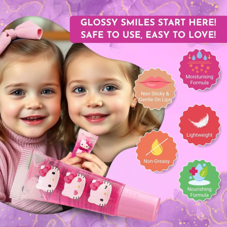 Hello Kitty, Parfum EDT 30 ml + Luciu de buze + Fard de pleoape [4]