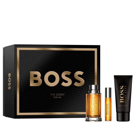 Parfumuri - Hugo Boss, Boss Scent, Set, Eau De Toilette 100 ML (EDT) + Gel De Duș 100 ML + 10 ML (EDT)