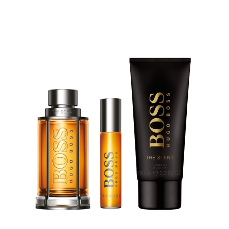 Hugo Boss, Boss Scent, Set, Eau De Toilette 100 ML (EDT) + Gel De Duș 100 ML + 10 ML (EDT) [1]