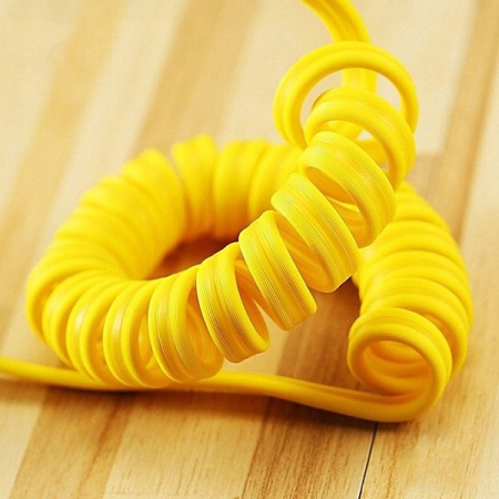 Incarcator Auto, Remax, Cutie RCC-211, USB-micro, USB, Lightning Tip C 2.1 A, 3 in 1, Galben [5]