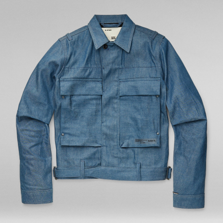 Jacheta Bărbați, G-Star Raw, Denim, Albastru [6]