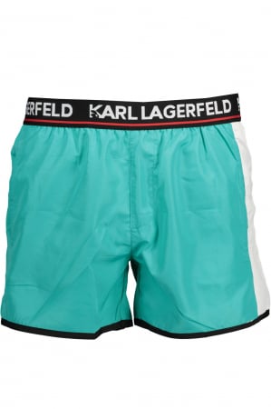 Karl Lagerfeld, Pantaloni scurti de baie, Banda logo in talie