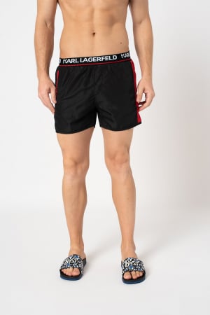 Karl Lagerfeld, Pantaloni scurti de baie, Banda logo in talie [4]