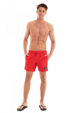 Karl Lagerfeld, Pantaloni scurti de baie, Roșu, Logo [2]
