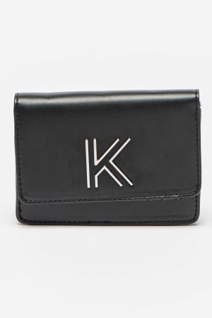 KENDALL + KYLIE, Geanta crossbody cu clapa Arya, Gri antracit