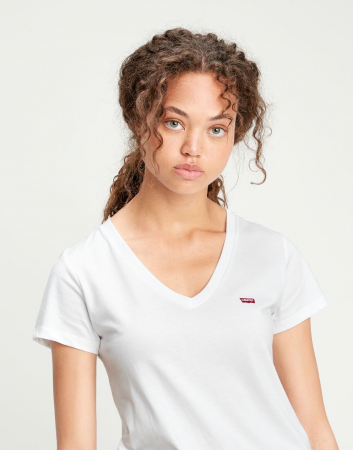 Levi's, Tricou Dama, Din bumbac, Cu decolteu in V [2]