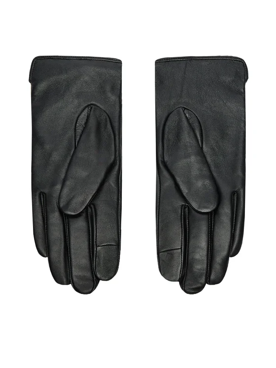 Manusi Barbati, Calvin Klein, 100% Piele Naturală, Negru [1]