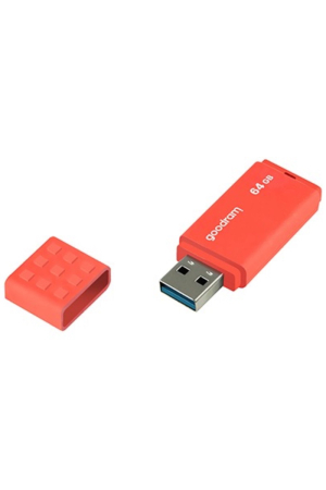 Memorie USB, Goodram, 64GB, USB 3.0, Stick, Portocaliu [2]