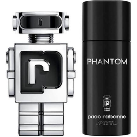Paco Rabanne, Phantom, Eau De Toilette 100 ml (EDT) + Deodorant Spray 150 ml [1]