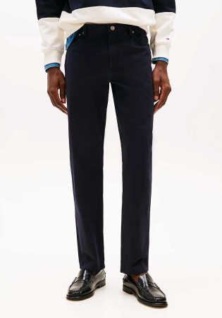 Pantaloni - Pantaloni Barbati, Tommy Hilfiger, Deton, Bumbac, Bleumarin