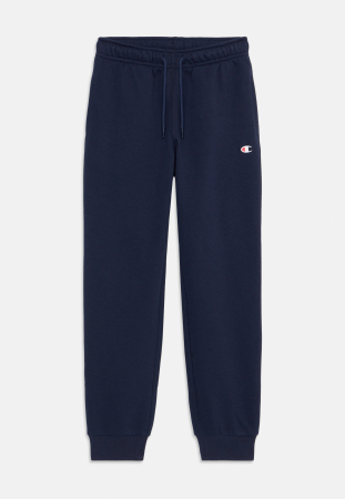 Pantaloni - Pantaloni trening copii, Champion, Albastru, Logo