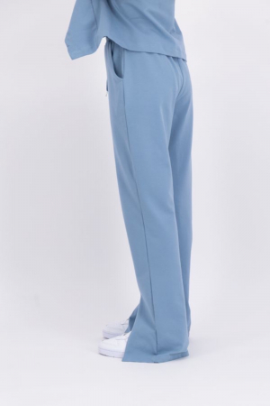 Pantaloni Dama, Cu siret, Kings & Clowns, Albastru, L [2]