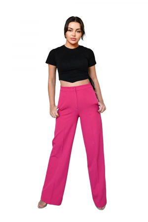 Pantaloni Dama, Drepti si eleganti, Talie inalta si croi drept