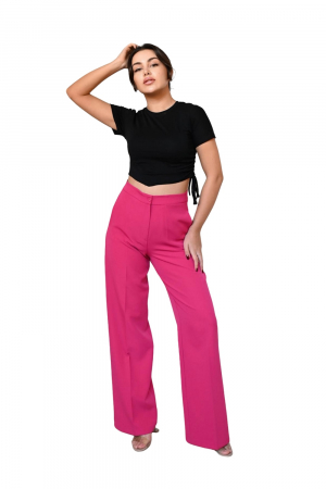 Pantaloni Dama, Drepti si eleganti, Talie inalta si croi drept [1]