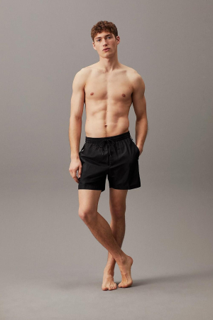 Pantaloni de baie bărbați, Calvin Klein, Negru, Drawstringnos, Polygiene [2]