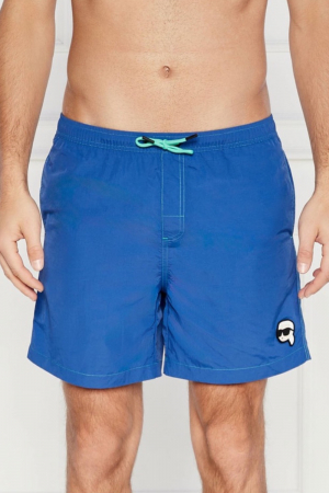 Costume de baie - Pantaloni de baie, Karl Lagerfeld, Albastru închis, Mini Logo