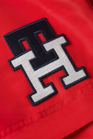 Pantaloni de baie, Tommy Hilfiger, Albastru, Logo Brodat [3]