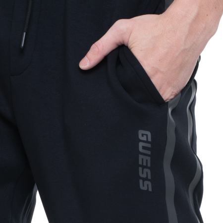 Pantaloni de trening bărbați, Guess, Negru, Logo Printat [2]