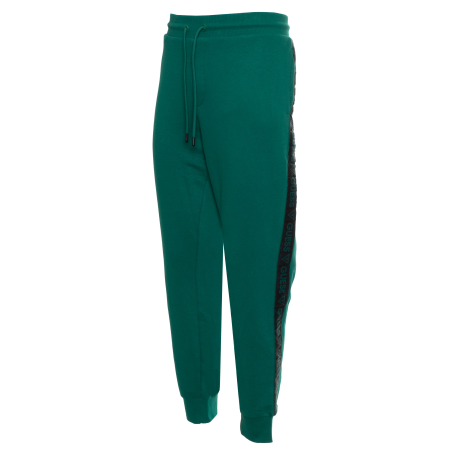 Pantaloni de trening bărbați, Guess, Verde, Bandǎ Logo [2]