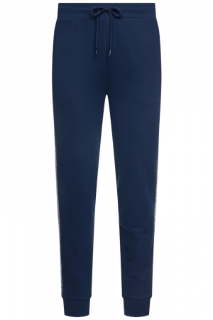 Pantaloni - Pantaloni de trening, Tommy Hilfiger, Banda Logo, Bumbac, Albastru
