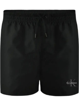 Costume de baie - Pantaloni scurți baie, Calvin Klein, Negru, Logo