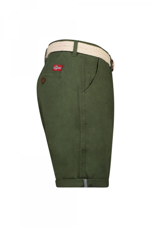 Pantaloni scurti barbati, Geographical Norway, 98% Bumbac, Kaki, L [2]