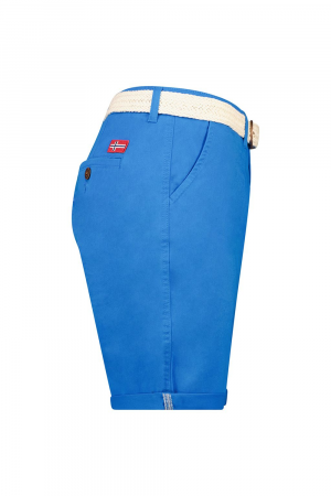 Pantaloni scurti barbati, Geographical Norway, Curea inclusă, Albastru [2]