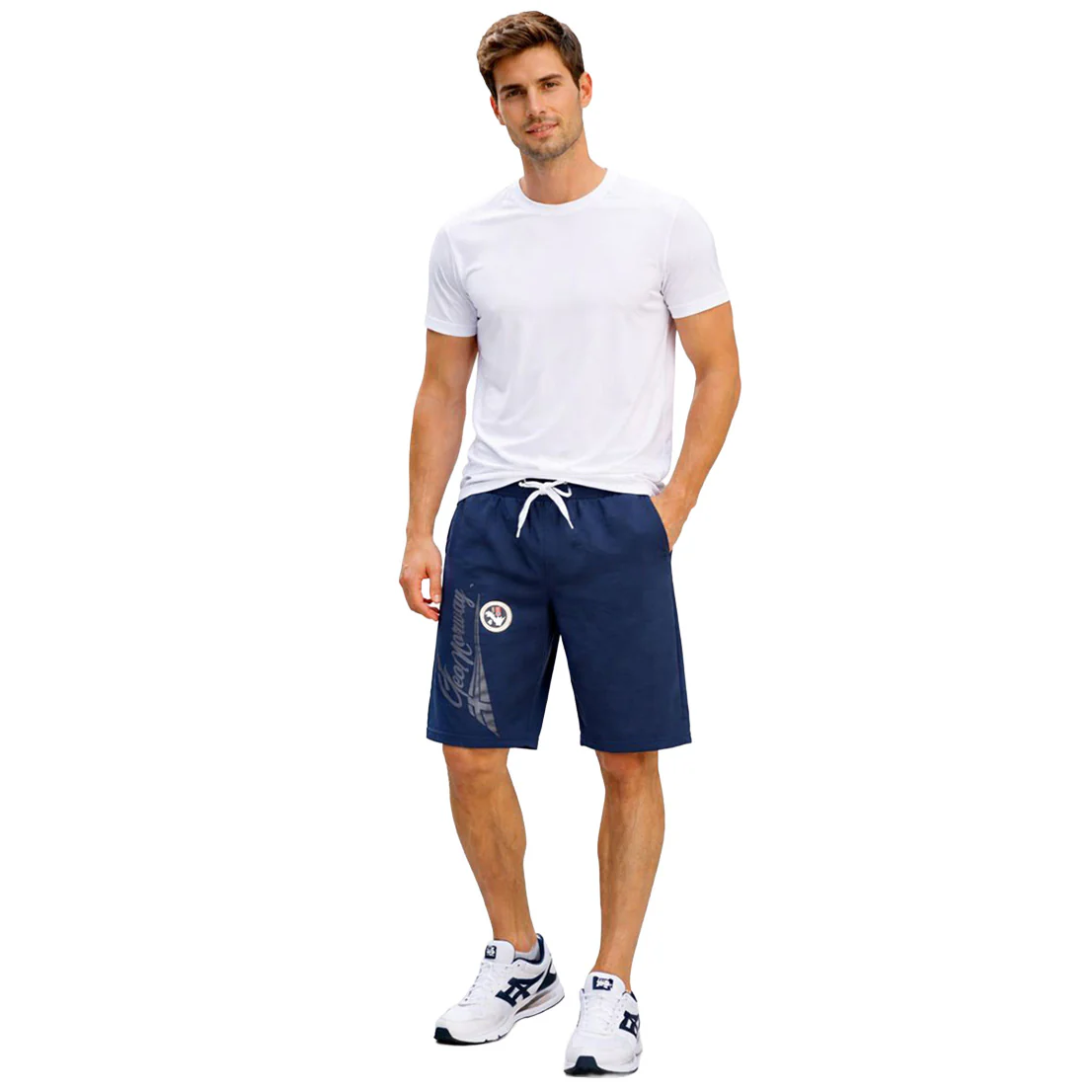 Pantaloni scurti barbati, Geographical Norway, Sport, Bumbac