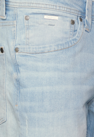 Pantaloni scurți bărbați, Pepe Jeans, Albastru, Denim [4]