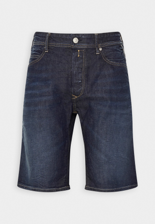 Pantaloni scurți bărbați, Replay, Albastru Închis, Regular Fit