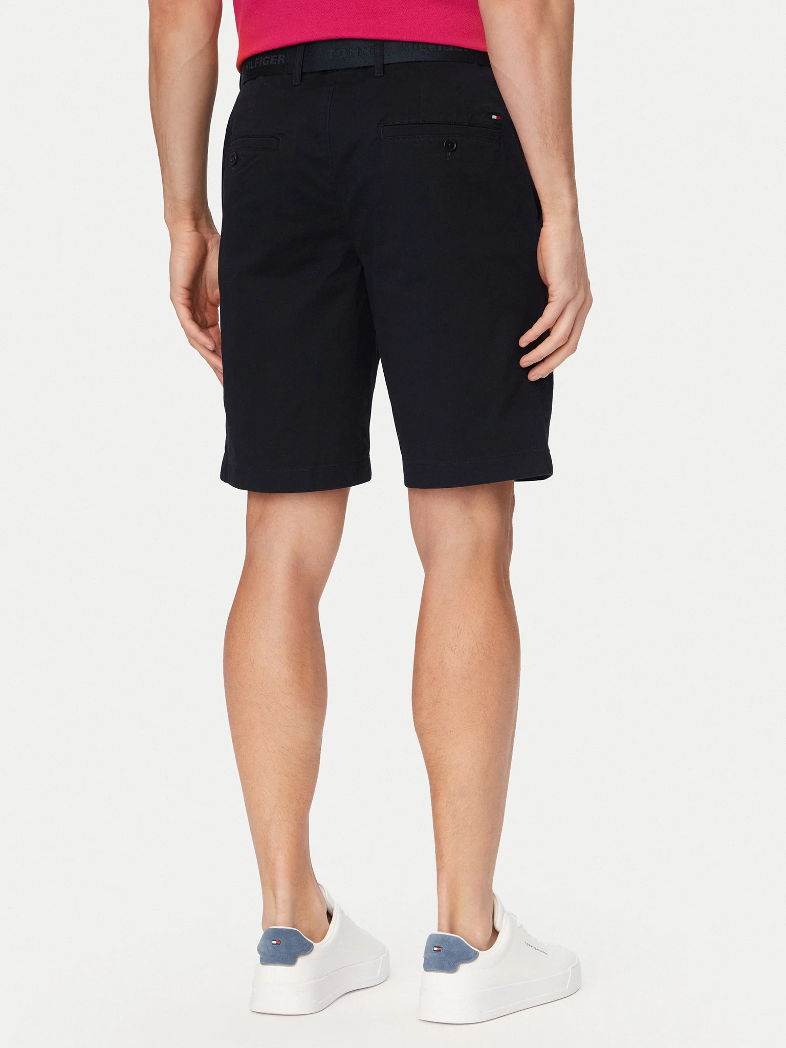 Pantaloni scurți bărbați si curea inclusă, Tommy Hilfiger, Slim Fit [1]